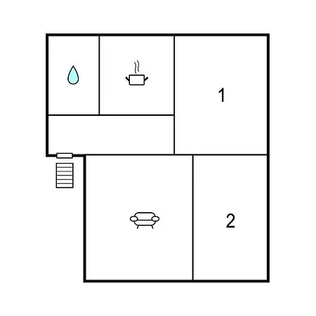 Ferienwohnung Klocksin Lejlighed
